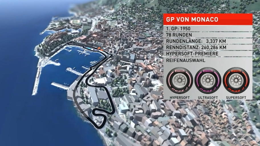 Monaco-GP im Birdview: Leitplanken-Gefahr nonstop Monaco-GP im Birdview: Leitplanken-Gefahr nonstop