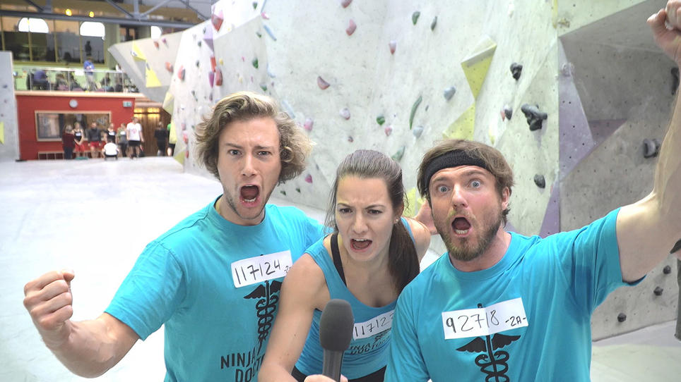 Die Ninja-Teams sind bereit für die Challenge Die Ninja-Teams sind bereit für die Challenge