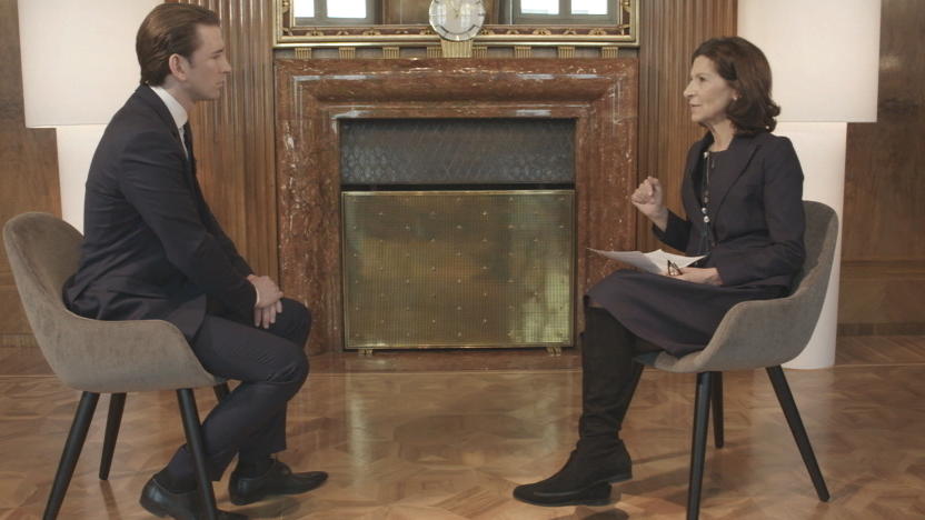 Antonia Rados trifft Österreichs Kanzler Antonia Rados trifft Österreichs Kanzler
