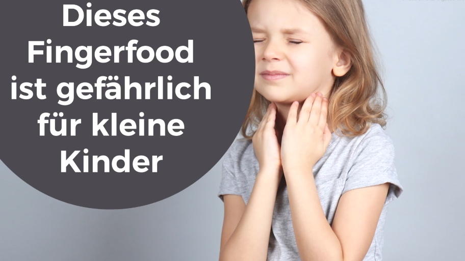 Dieses Fingerfood ist gefährlich für kleine Kinder Dieses Fingerfood ist gefährlich für kleine Kinder