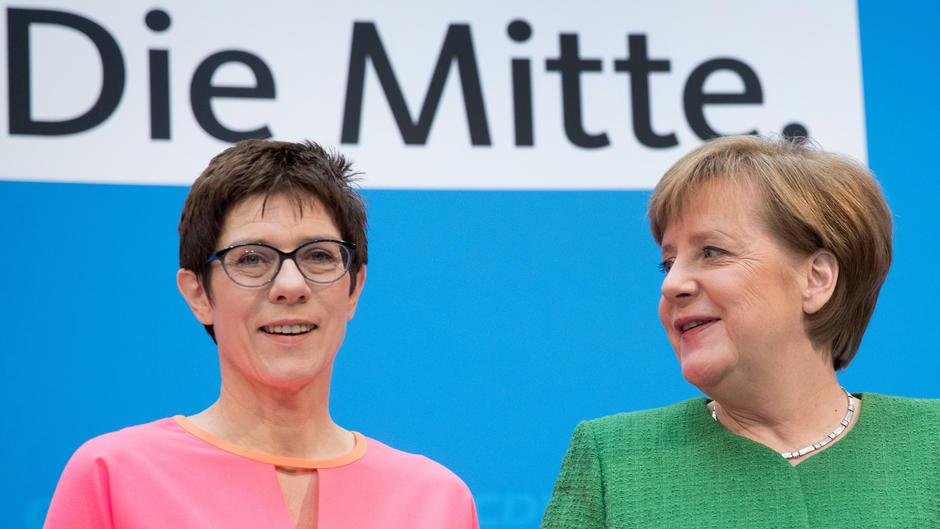 Annegret Kramp-Karrenbauer wird CDU-Generalsekretärin Annegret Kramp-Karrenbauer wird CDU-Generalsekretärin