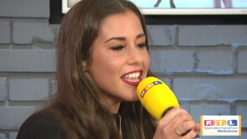 Sarah Lombardi singt für den guten Zweck Sarah Lombardi singt für den guten Zweck