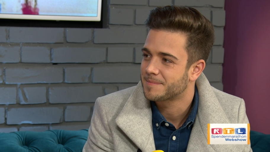 Luca Hänni ruft Promis an, damit sie spenden Luca Hänni ruft Promis an, damit sie spenden