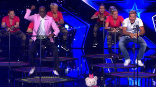 Die Jumping Queens bringen die Jury ins Schwitzen Die Jumping Queens bringen die Jury ins Schwitzen