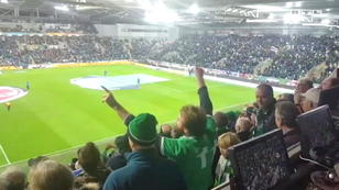 Nordirische Ekstase bei 'Sweet Caroline' Nordirische Ekstase bei 'Sweet Caroline'