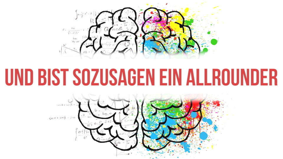 Mit welcher Gehirnhälfte denkst du? Mit welcher Gehirnhälfte denkst du?