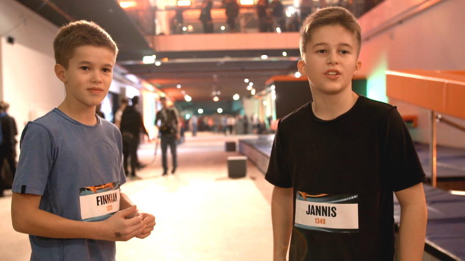 Finnian und Jannis treten gegeneinander an Finnian und Jannis treten gegeneinander an