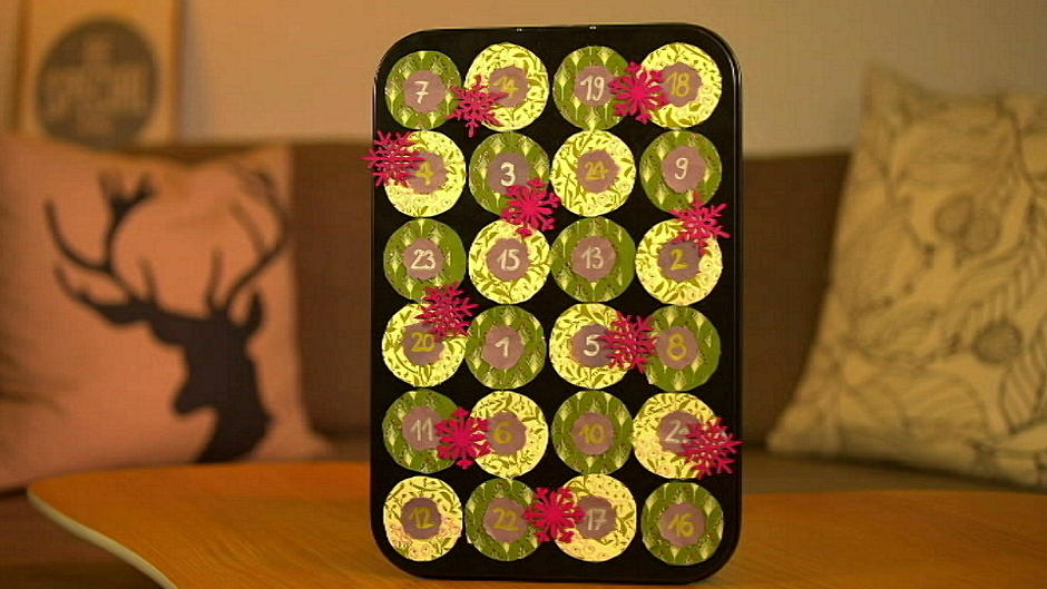 Toller Adventskalender für Mädchen zum selber basteln Toller Adventskalender für Mädchen zum selber basteln