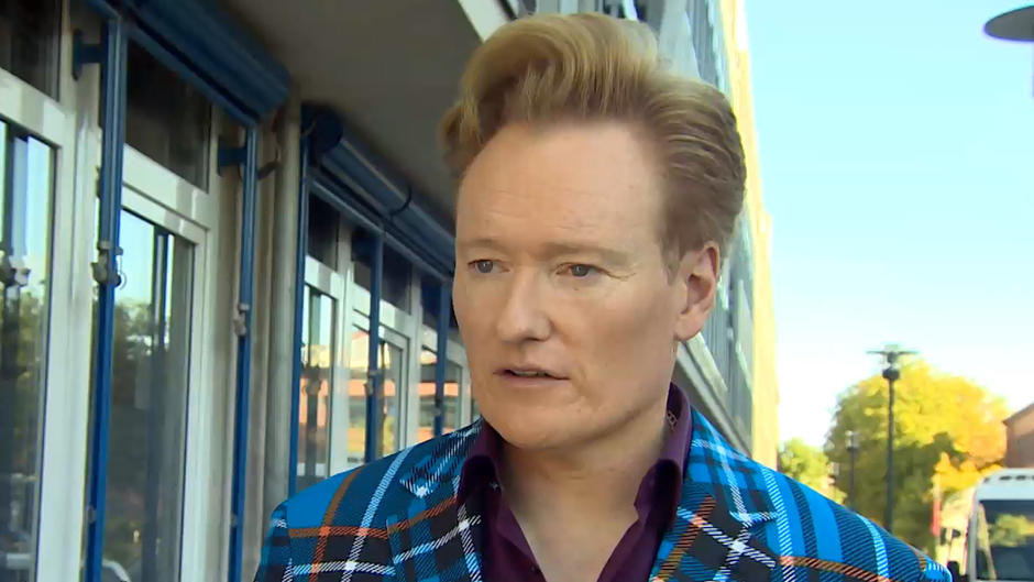 Conan O'Brien backstage am GZSZ-Set Conan O'Brien backstage am GZSZ-Set
