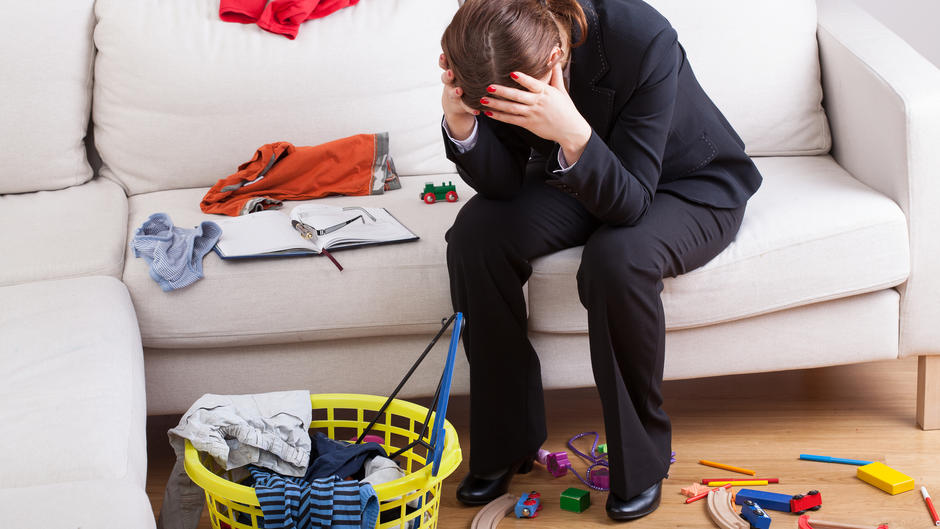 Viele Mütter leiden unter dem Burnout-Syndrom Viele Mütter leiden unter dem Burnout-Syndrom