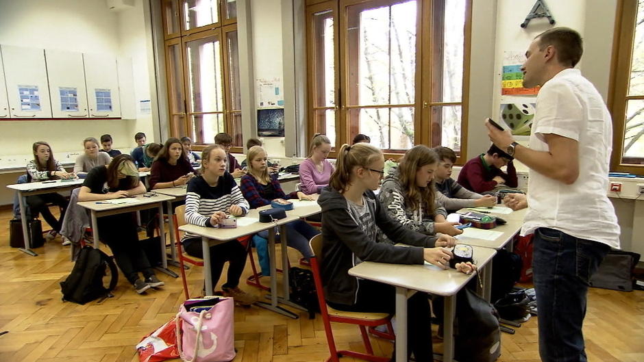 So geht Unterricht bei einem der besten Lehrer des Landes So geht Unterricht bei einem der besten Lehrer des Landes