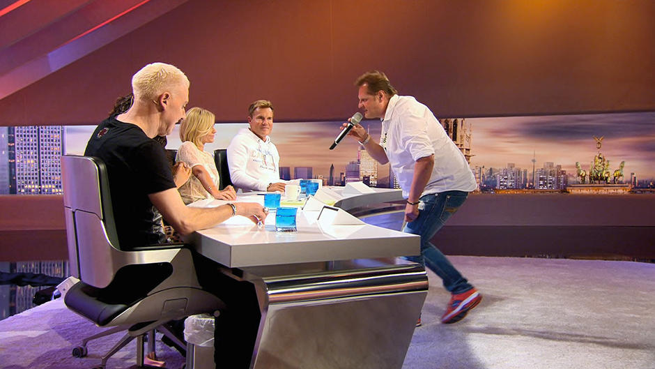 Die Jury muss Augen zu und durch bei Jens Büchner Die Jury muss Augen zu und durch bei Jens Büchner