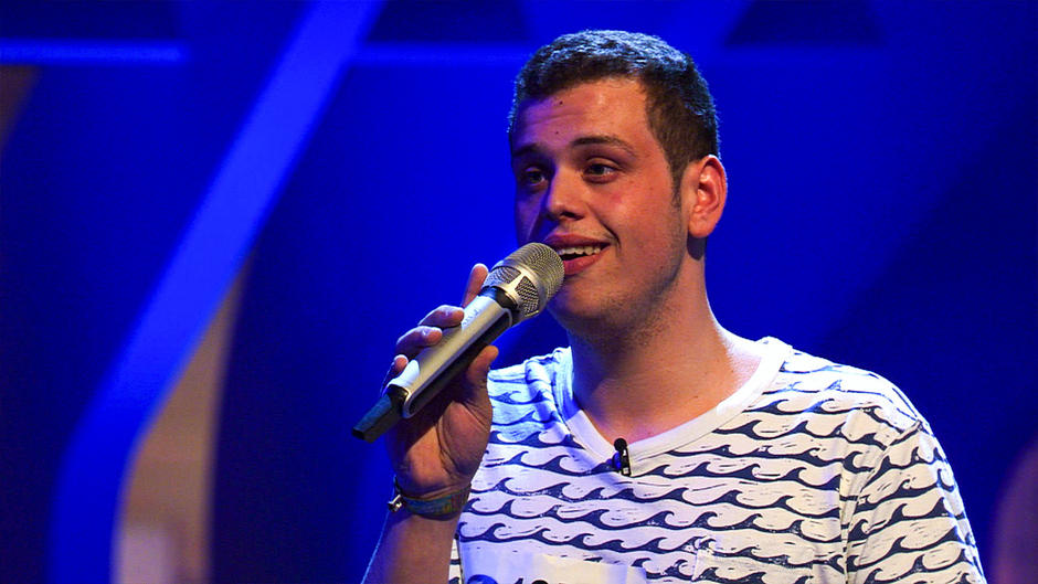 Robin Becker sorgt mit "Hey" für Gänsehaut Robin Becker sorgt mit "Hey" für Gänsehaut