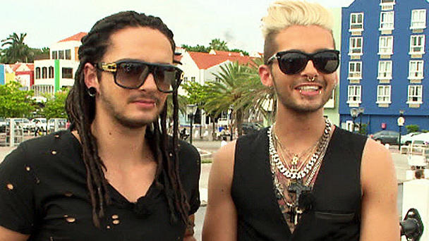 Bill und Tom Kaulitz schmelzen dahin Bill und Tom Kaulitz schmelzen dahin