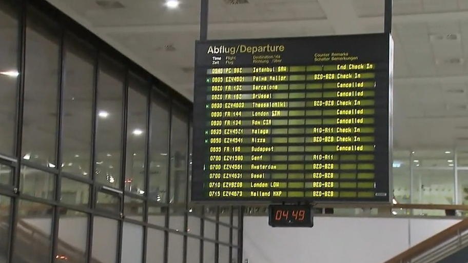 Streik bei Ryanair hat begonnen Streik bei Ryanair hat begonnen