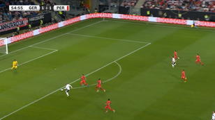 Werner mit der Riesenchance zum 2:1 Werner mit der Riesenchance zum 2:1