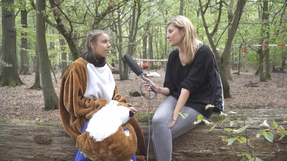 Sophie kämpft für den Hambacher Forst Sophie kämpft für den Hambacher Forst