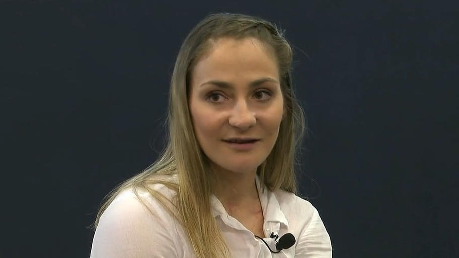 Kristina Vogel spricht nach ihrem schweren Trainings-Unfall Kristina Vogel spricht nach ihrem schweren Trainings-Unfall