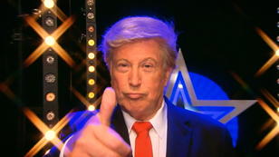 So hat man Donald Trump noch nie gesehen So hat man Donald Trump noch nie gesehen