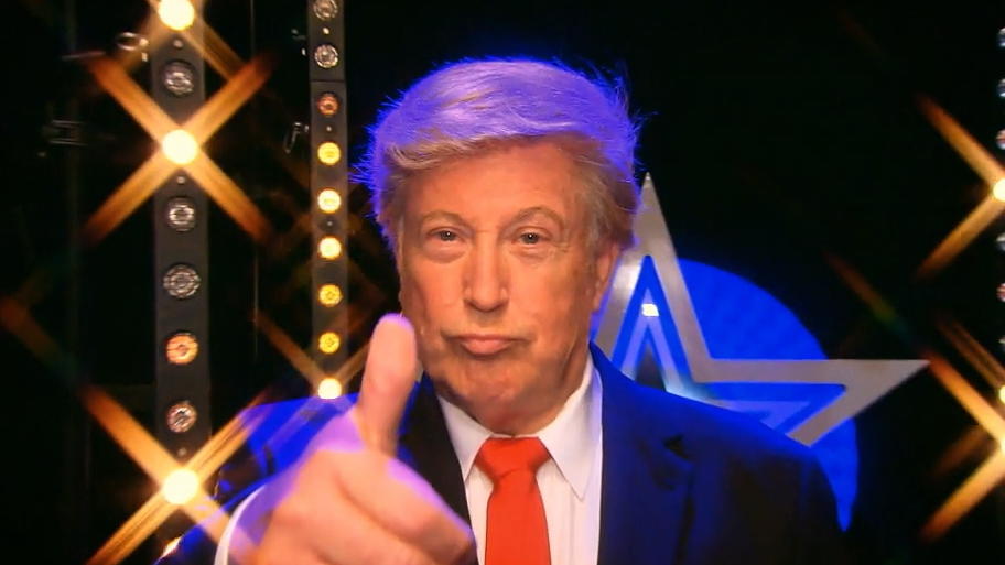 So hat man Donald Trump noch nie gesehen So hat man Donald Trump noch nie gesehen