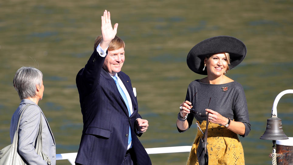 Schiffstour mit Willem-Alexander und Máxima Schiffstour mit Willem-Alexander und Máxima
