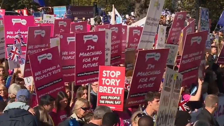AK Brexit-Demo AK Brexit-Demo