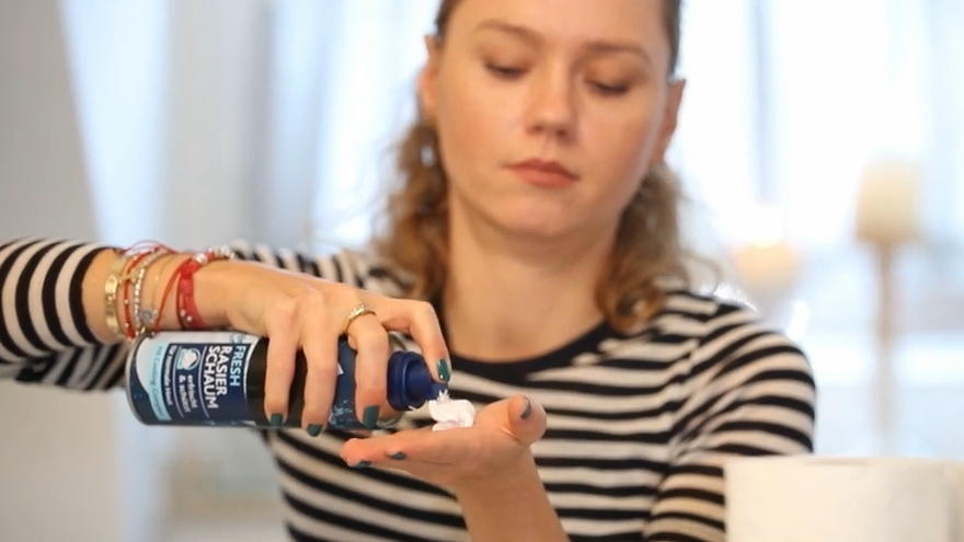 Krass, was Rasierschaum alles kann! Krass, was Rasierschaum alles kann!