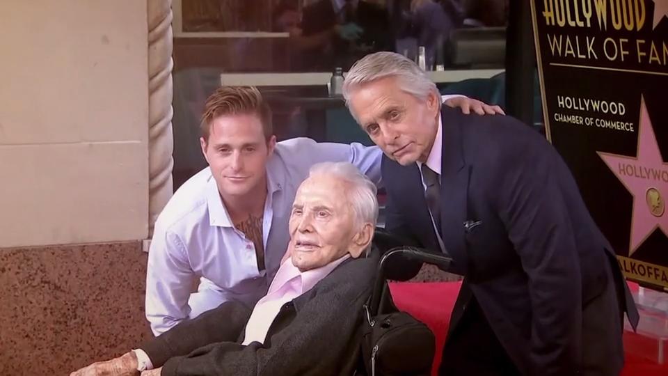 Michael Douglas feiert Stern auf dem Walk of Fame Michael Douglas feiert Stern auf dem Walk of Fame