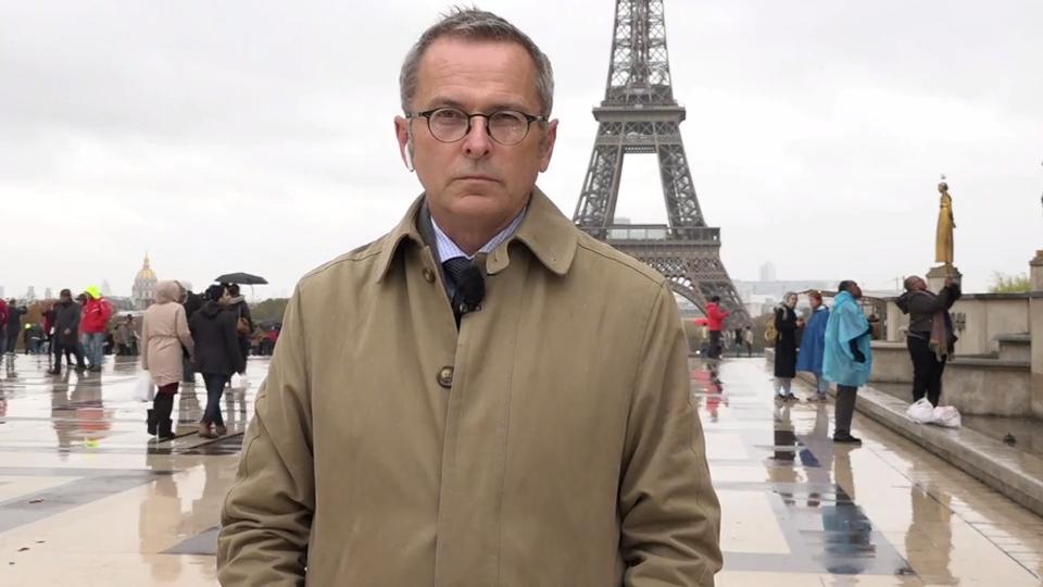 Macron ruft bei Weltkriegsgedenken zu Frieden auf Macron ruft bei Weltkriegsgedenken zu Frieden auf