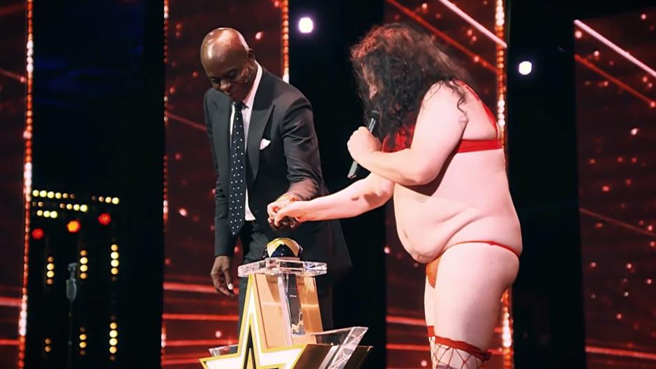 Der Goldene Buzzer für die Bauchrolle? Der Goldene Buzzer für die Bauchrolle?