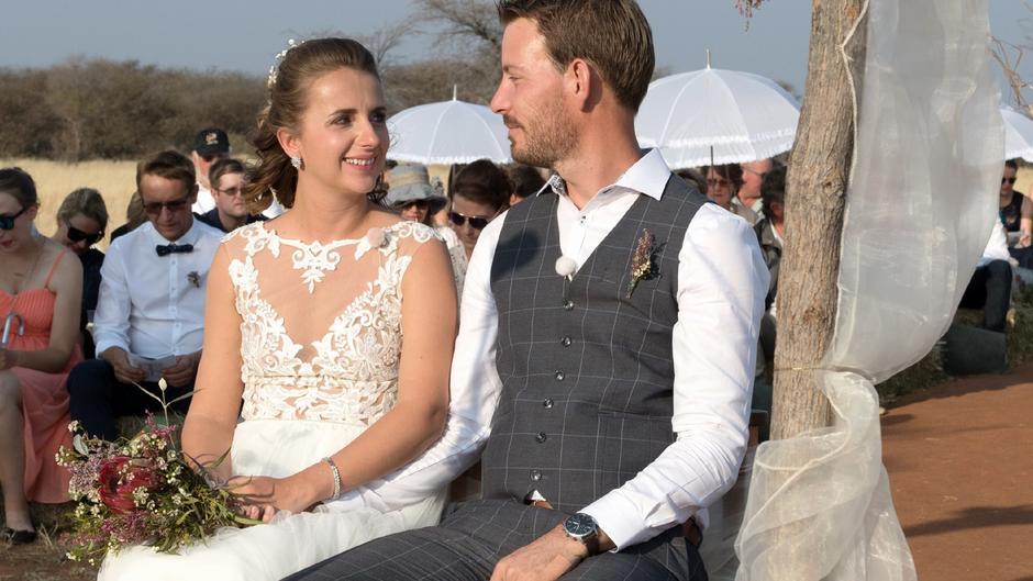 Erste Bilder der Hochzeit in Namibia Erste Bilder der Hochzeit in Namibia