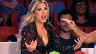 HIER verschlägt es Sylvie Meis die Sprache HIER verschlägt es Sylvie Meis die Sprache