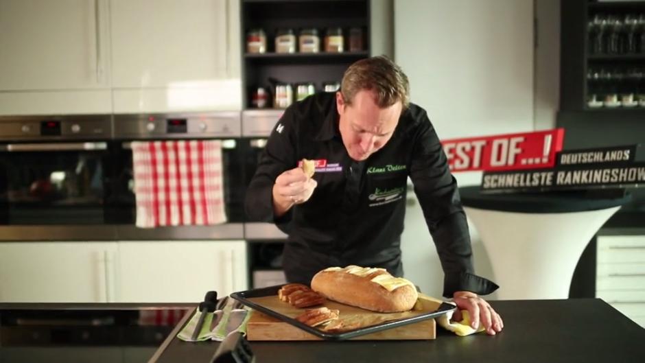 Knuspriges Käsebrot zum Dippen Knuspriges Käsebrot zum Dippen