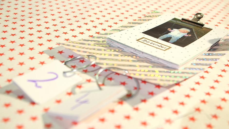 Ganz fix einen eigenen Adventskalender basteln! Ganz fix einen eigenen Adventskalender basteln!