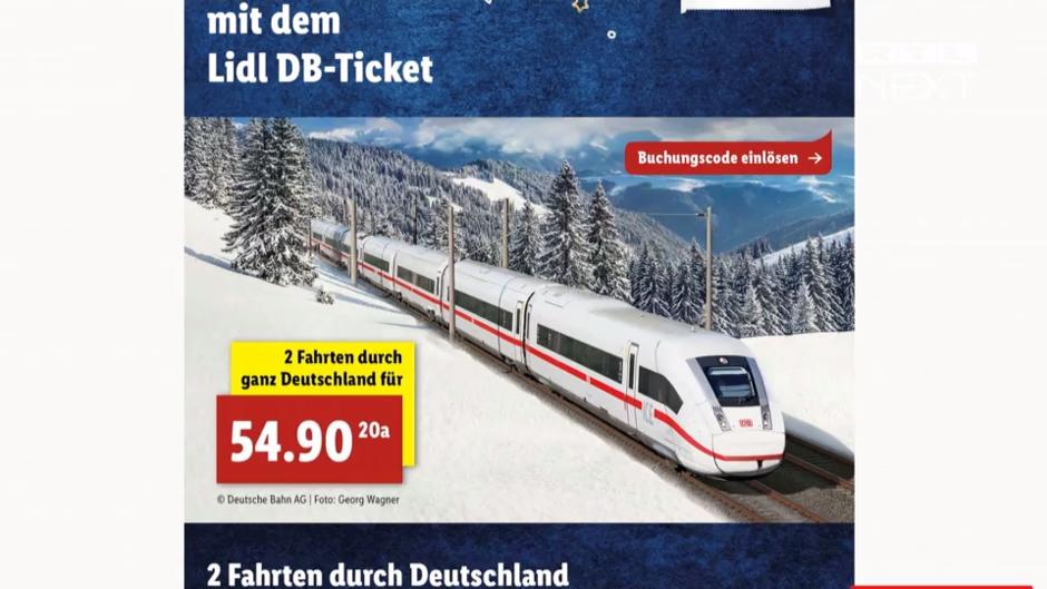 Bahnticket bei Lidl: Das müssen Sie beachten Bahnticket bei Lidl: Das müssen Sie beachten