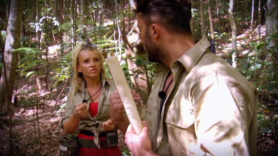 Evelyn und Domenico giften sich an Evelyn und Domenico giften sich an