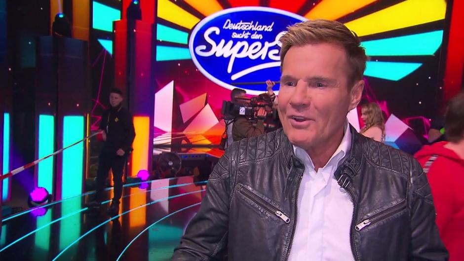 Dieter Bohlen hinter den Kulissen bei DSDS Dieter Bohlen hinter den Kulissen bei DSDS