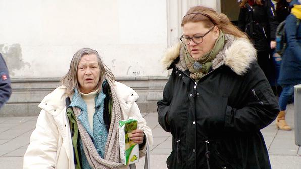 Reich trifft armes mädchen aus