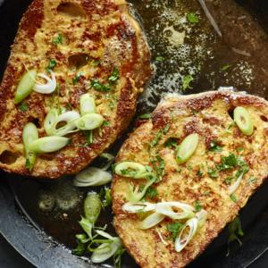 French Toast mit Parmesan