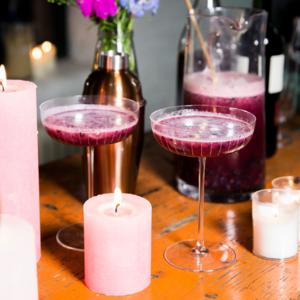 Blaubeer-Lavendel-Cocktail
