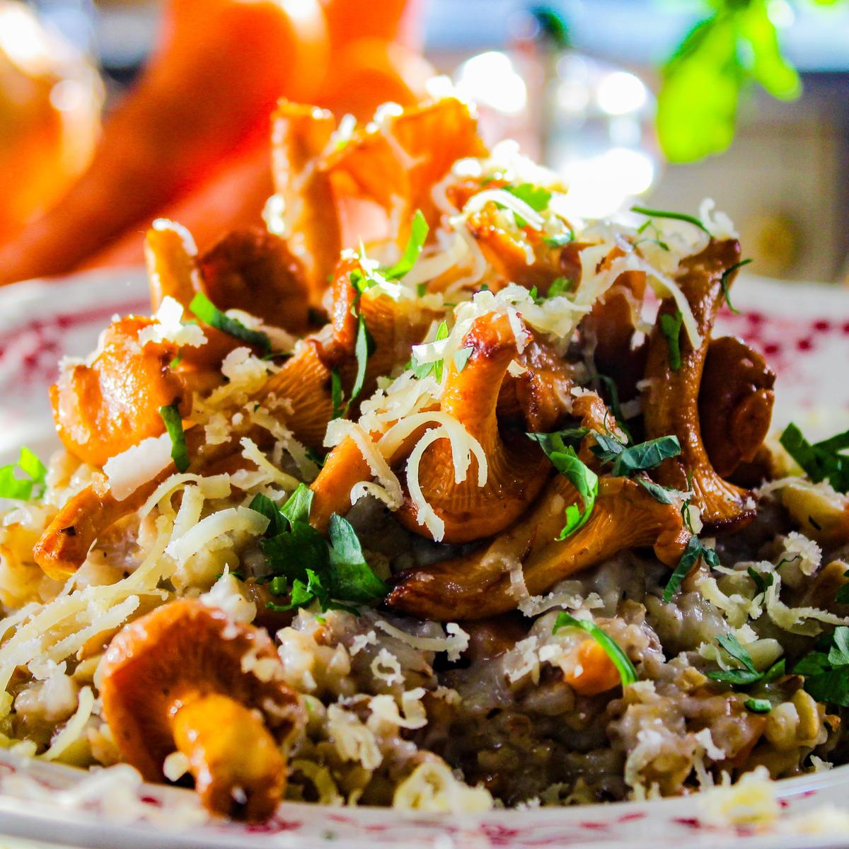 Risotto mit Perlgraupen - Rachel Khoo - Schweden in meiner Küche