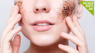 Schön mit Lebensmittelresten