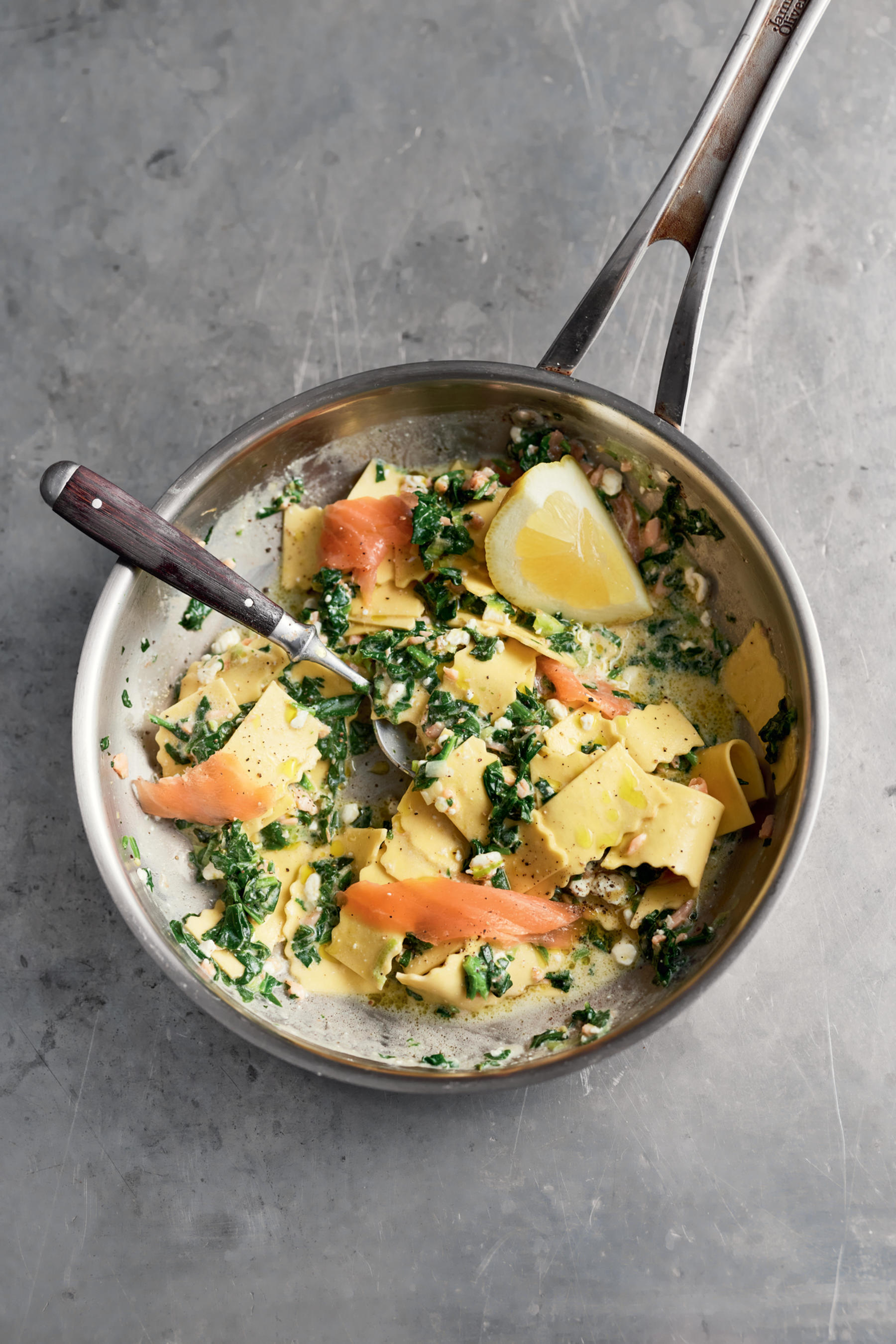 Pasta Mit R ucherlachs Rezept Jamie Oliver Geniale One Pot Gerichte