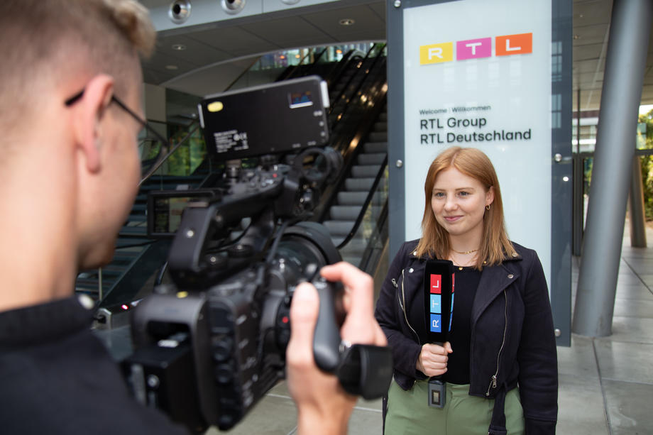 Reporterin Mall