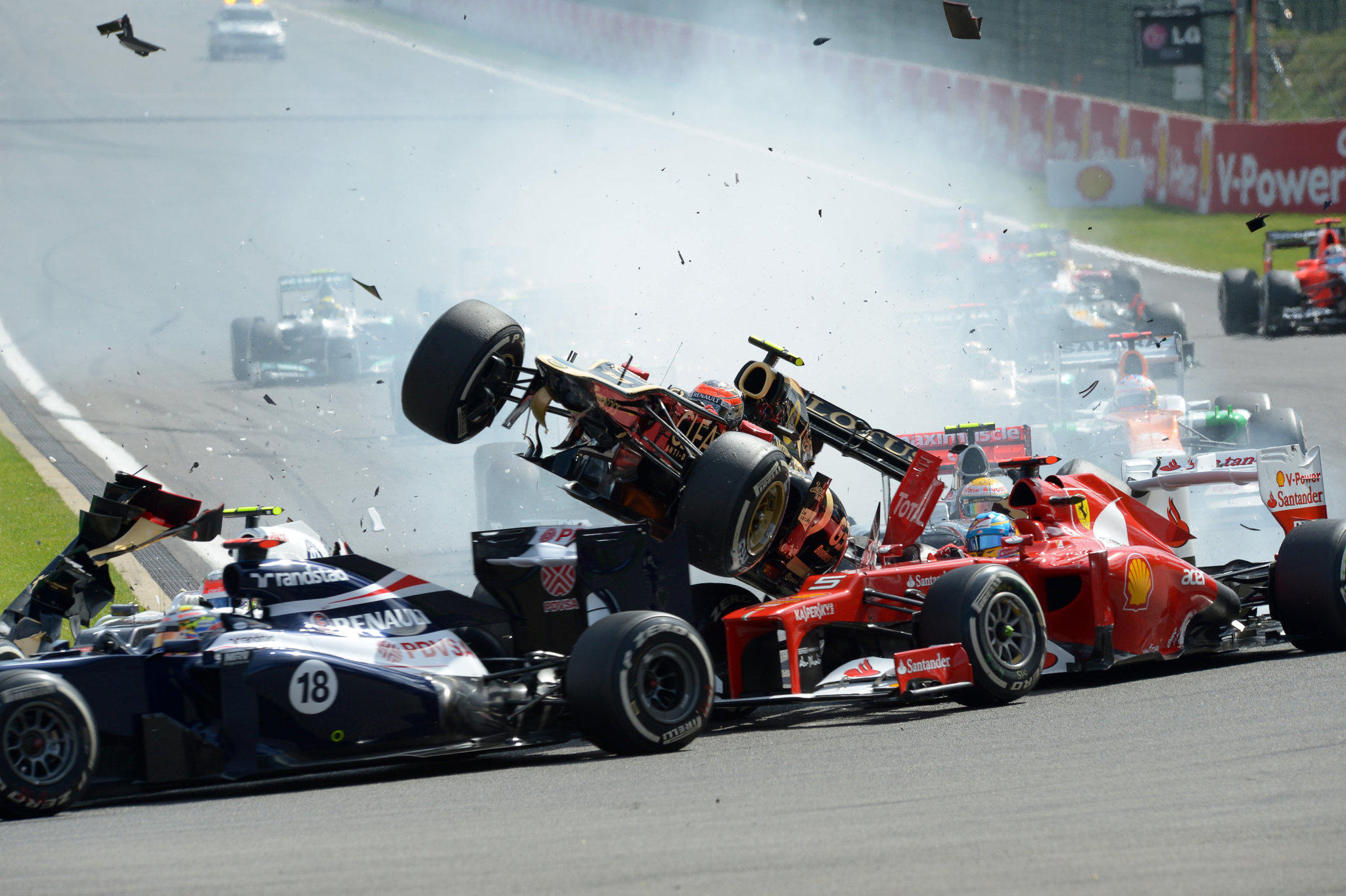 Schwere Unfälle In Der Formel 1
