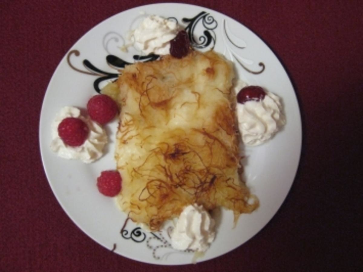 Mozzarella mit Zuckerguss