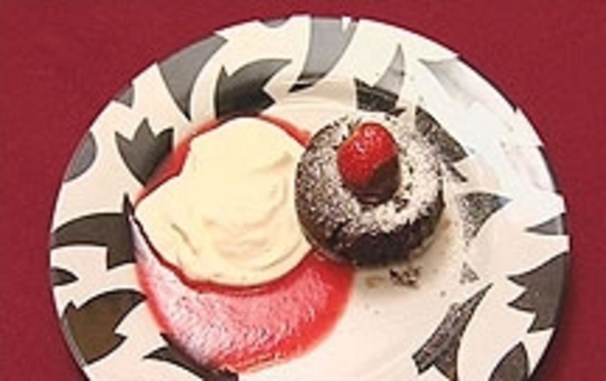 Tartufo mit Limoncello-Sahne