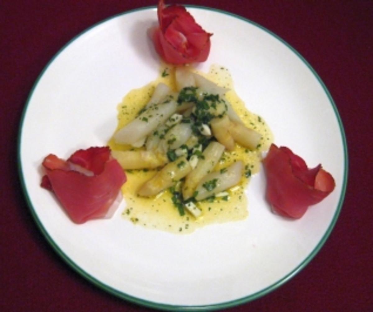 Spargelsalat mit Schwarzwälder Schinken