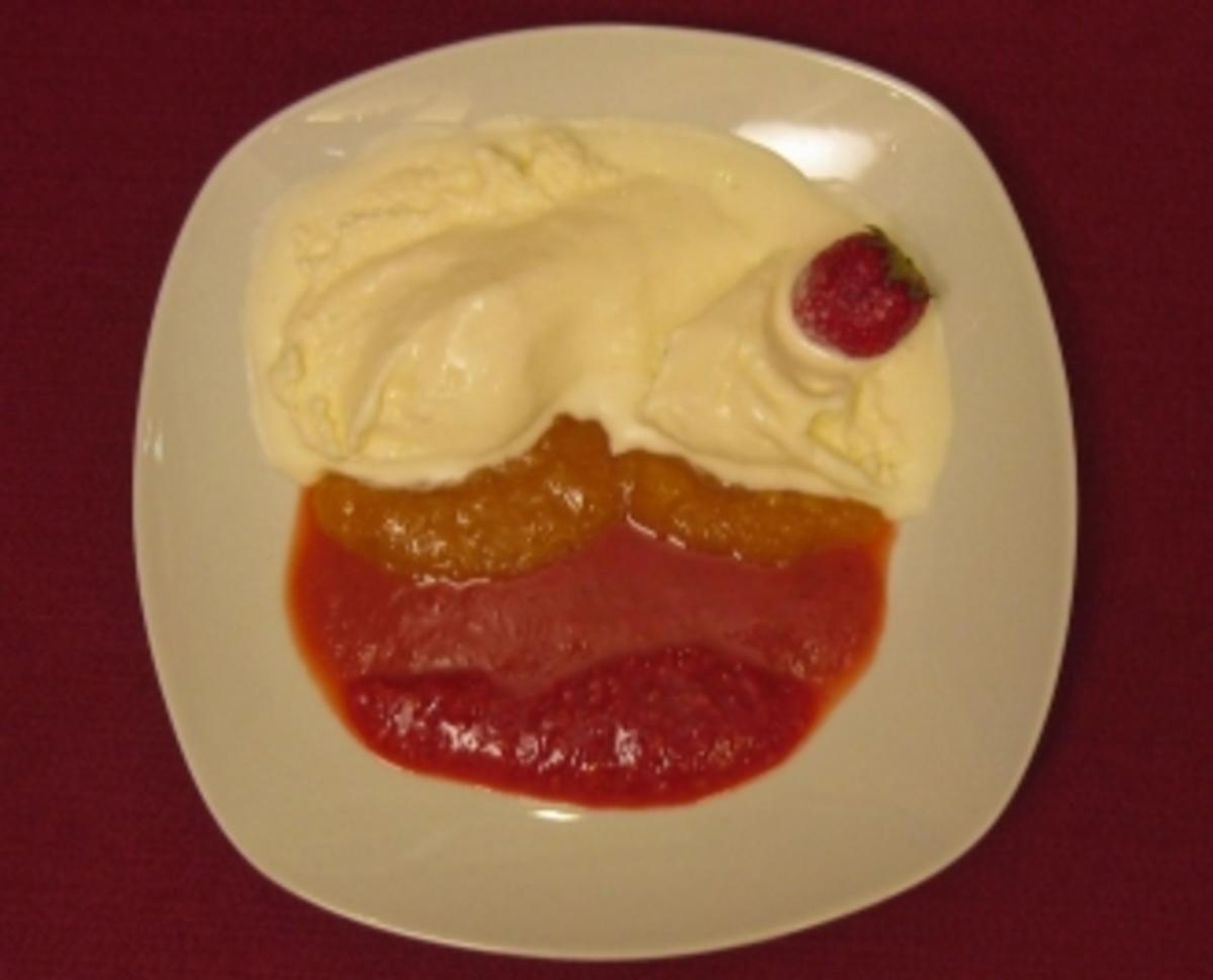 Frischkäseeis