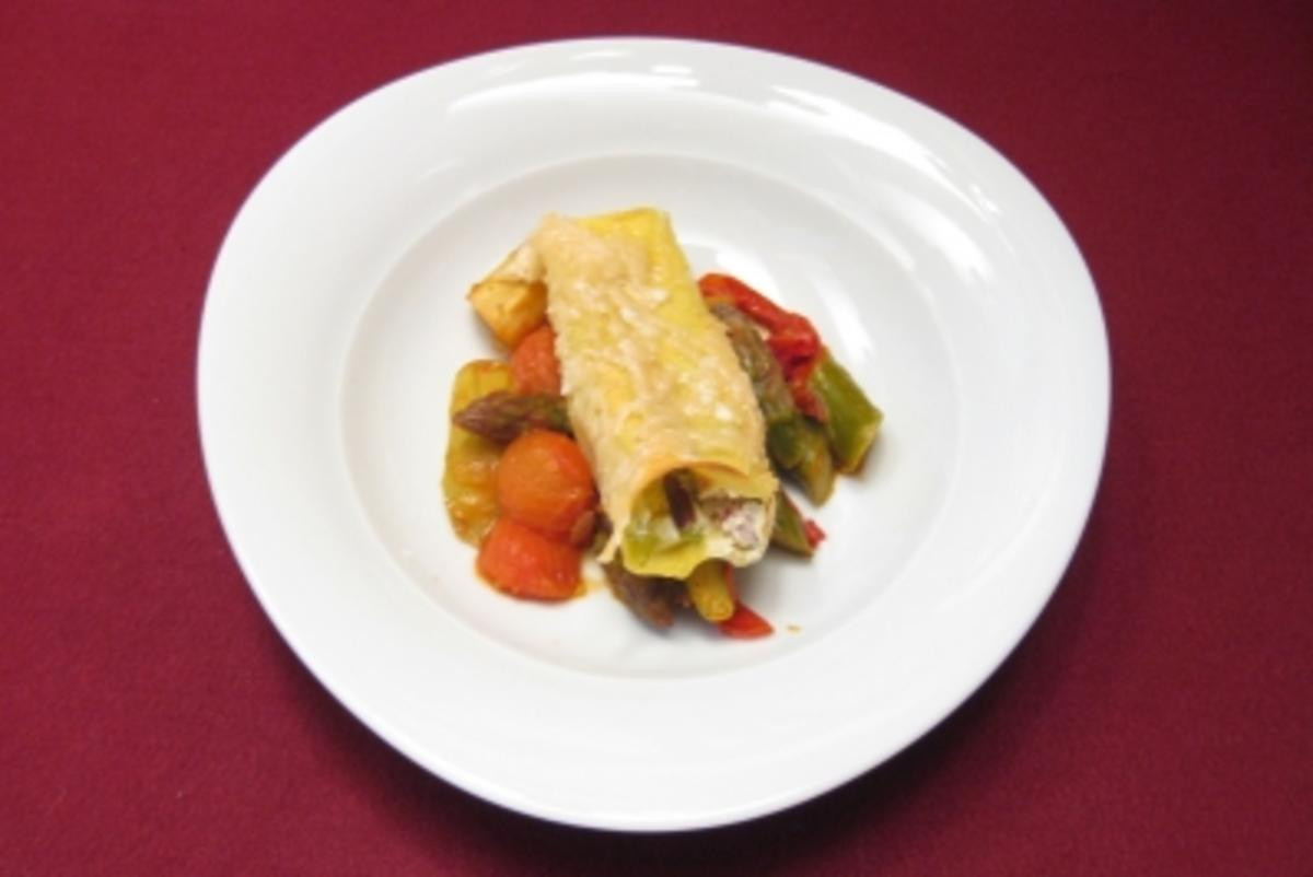 Spargel-Cannelloni